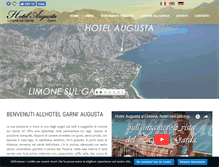 Tablet Screenshot of hotelaugustalimone.com